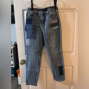Judy Blue patchwork jeans -NWOT- size 13